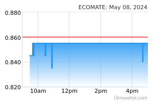 Ecomate share price